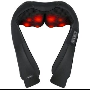 Black Neck and Shoulder Massager with Heat